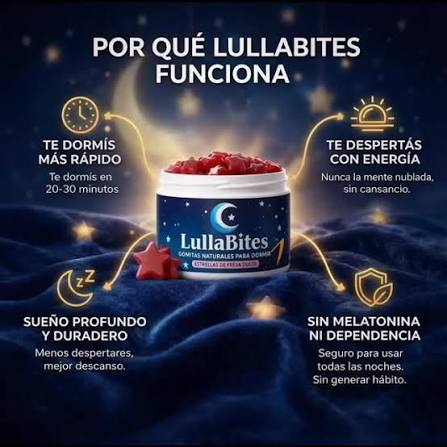 GOMITAS PARA DORMIR SIN MELATONINA